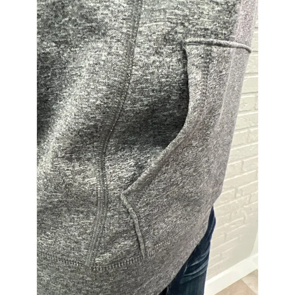 The North Face Girls Gray Hoodie Sweater Size XL